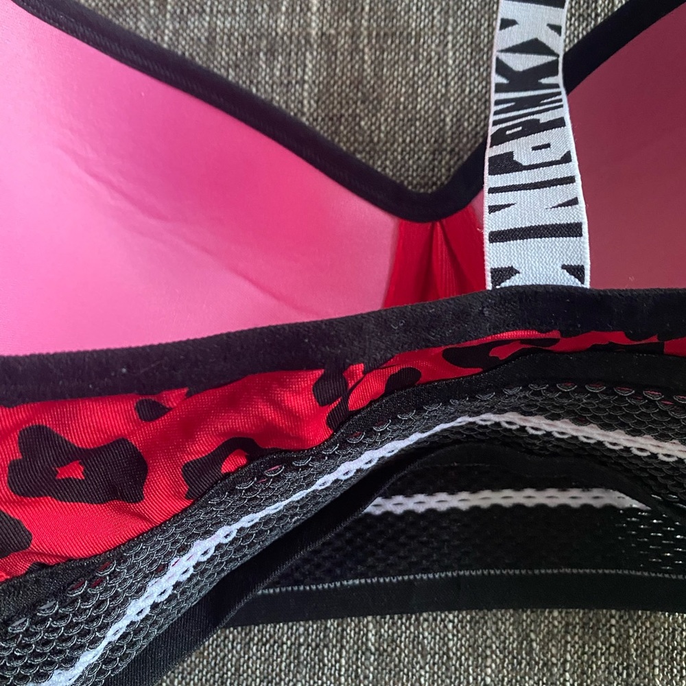 Red Leopard Bra - Picture 4 of 4